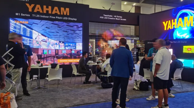 美國(guó)InfoComm 2024 圓滿(mǎn)收官！元亨光電創(chuàng)新技術(shù)引領(lǐng)世界光顯潮流