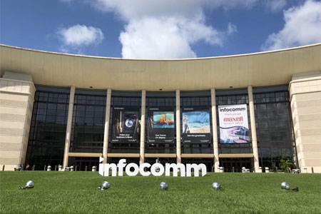 美國InfoComm展|元亨媒體建筑展位吸睛聚客